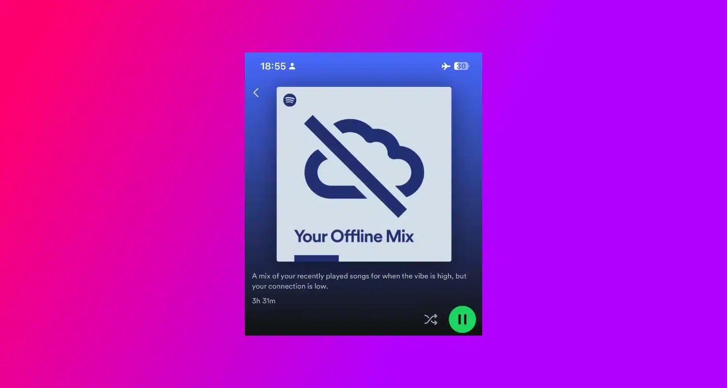 Spotify Your Offline Mix