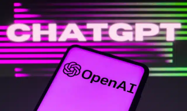 ChatGPT and OpenAI logos
