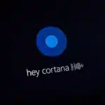 Hey Cortana on a screen