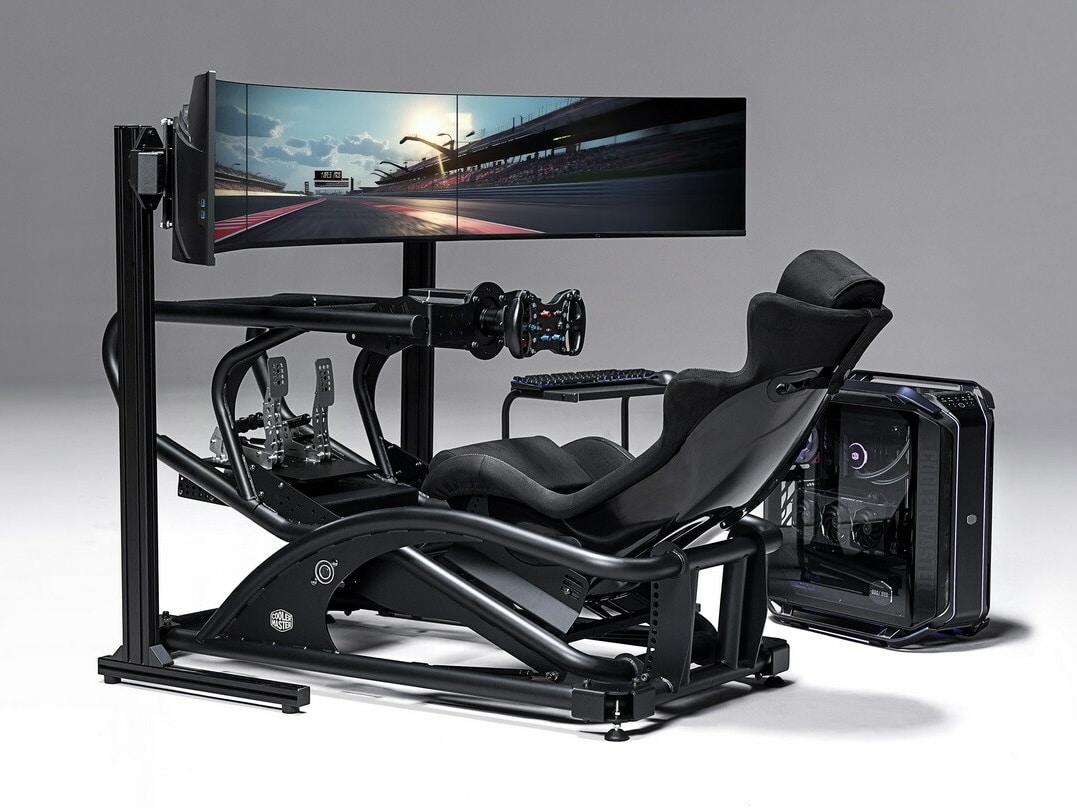 Cooler Master Dyn X is the future of virtual racing and flying simulators