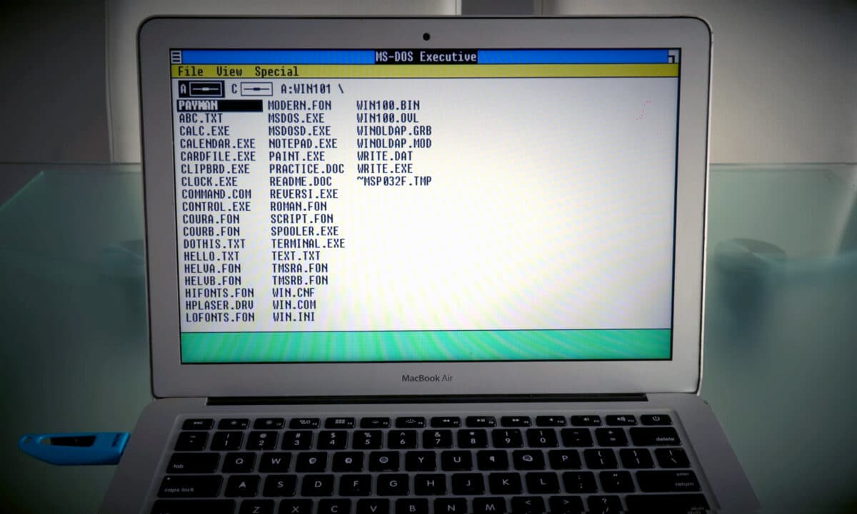 Watch Microsoft Windows 1.0 running on an Apple MacBook Air - BetaNews
