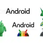 3D Android logo
