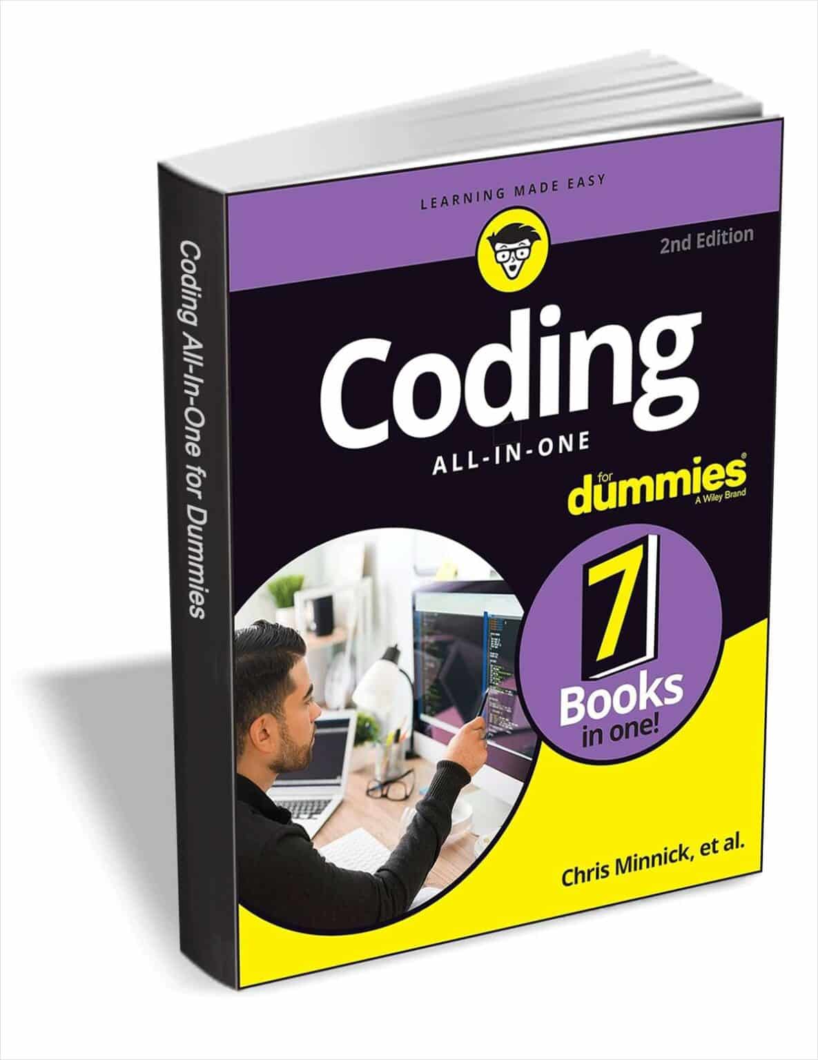 Get 'Coding All-in-One For Dummies, 2nd Edition' (worth $24) For FREE