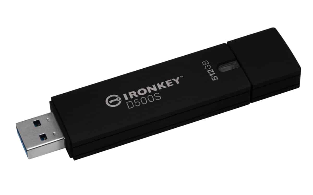 Kingston unveils hardwareencrypted IronKey D500S USB flash drive