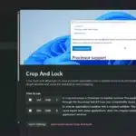 PowerToys Crop and Lock