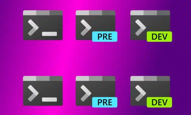 Windows Terminal Channel logos