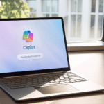 Windows Copilot on a laptop