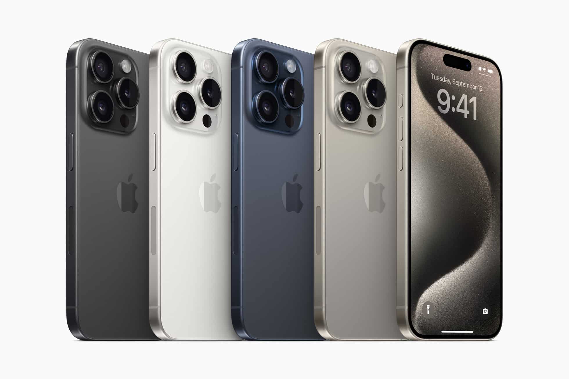 photo of Apple unveils iPhone 15 Pro and Pro Max with aerospace-grade titanium design, advanced camera system and USB-C image