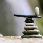 Balanced Zen stones