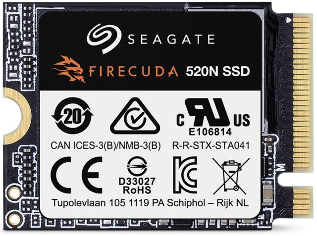 Seagate launches FireCuda 520N M.2 2230 SSD for Steam Deck, Legion Go,  Surface Pro, and ROG Ally