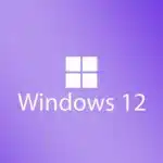 Purple Windows 12 logo
