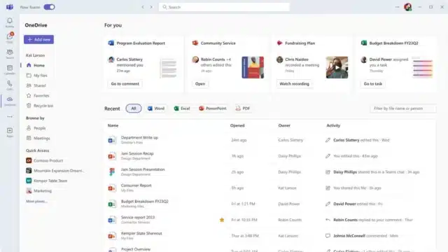 OneDrive Cloud Storage Works for You