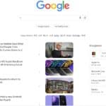 Updated Google.com with Discovery newsfeed
