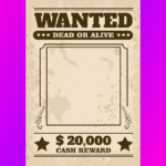 Wanted poster