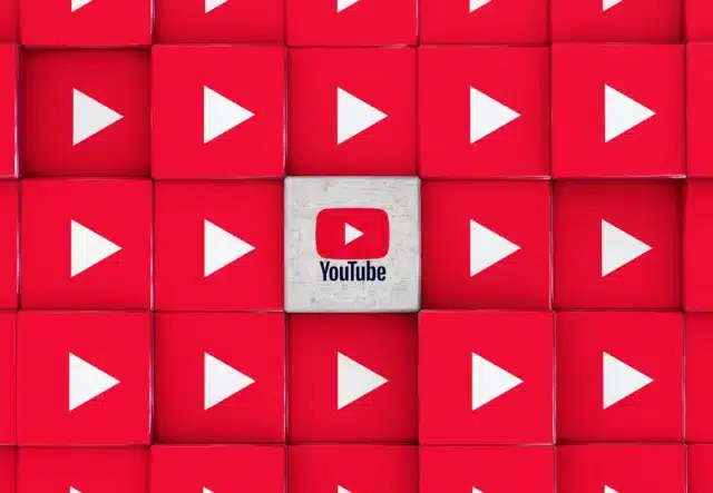YouTube logo blocks
