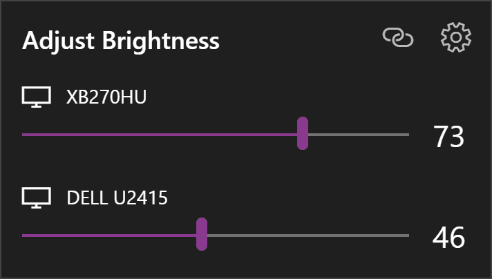 Сделай яркость минимум. Brightness Slider. Surface adjust brightness