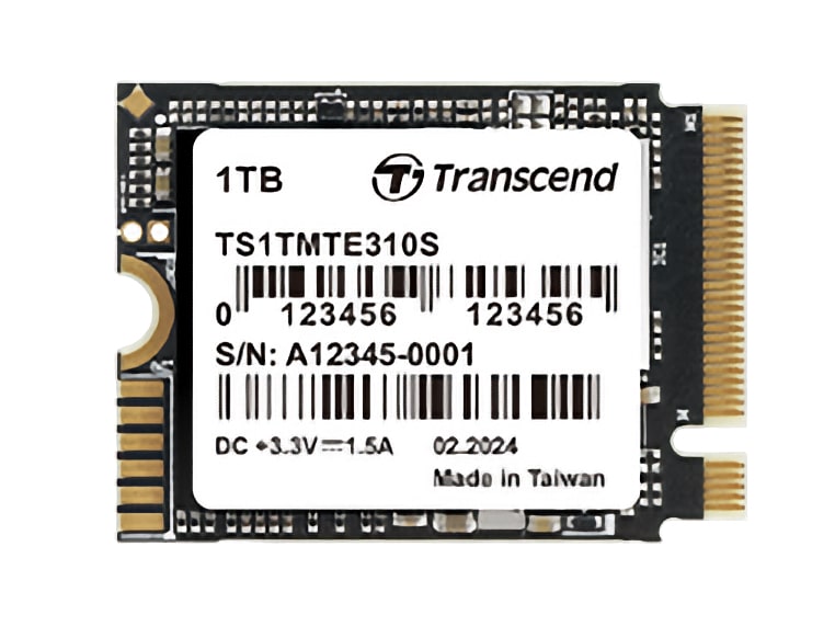 Transcend unveils MTE310S NVMe PCIe 4.0 M.2 2230 SSD