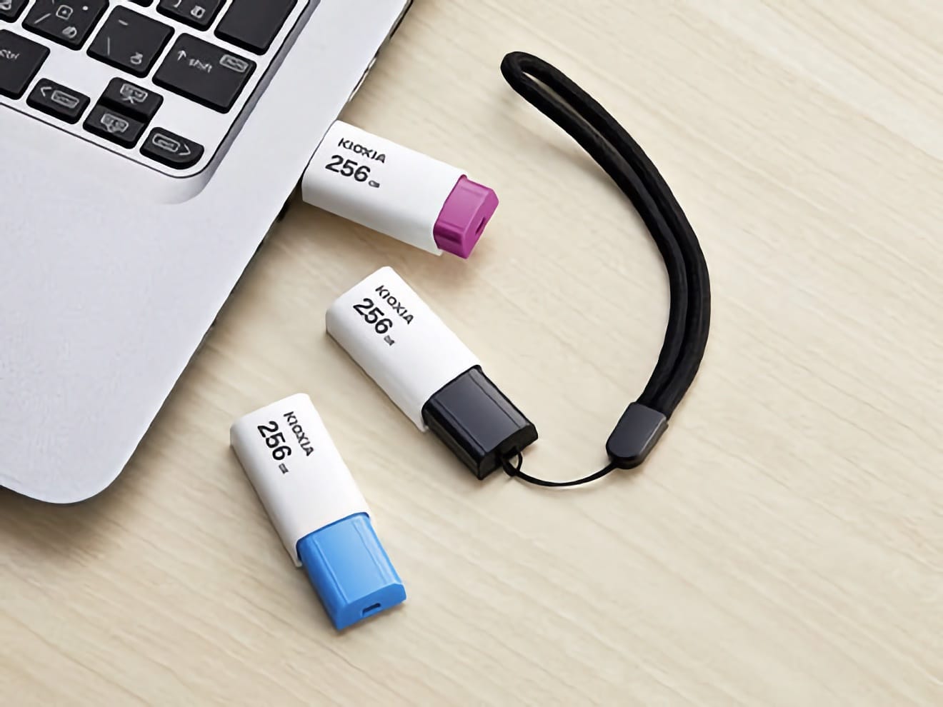 Kioxia unveils TransMemory U304 USB flash drive
