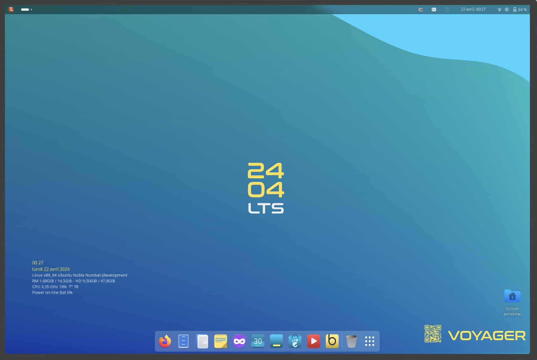 Ubuntu Linux-based Voyager 24.04 LTS unites GNOME and Xfce