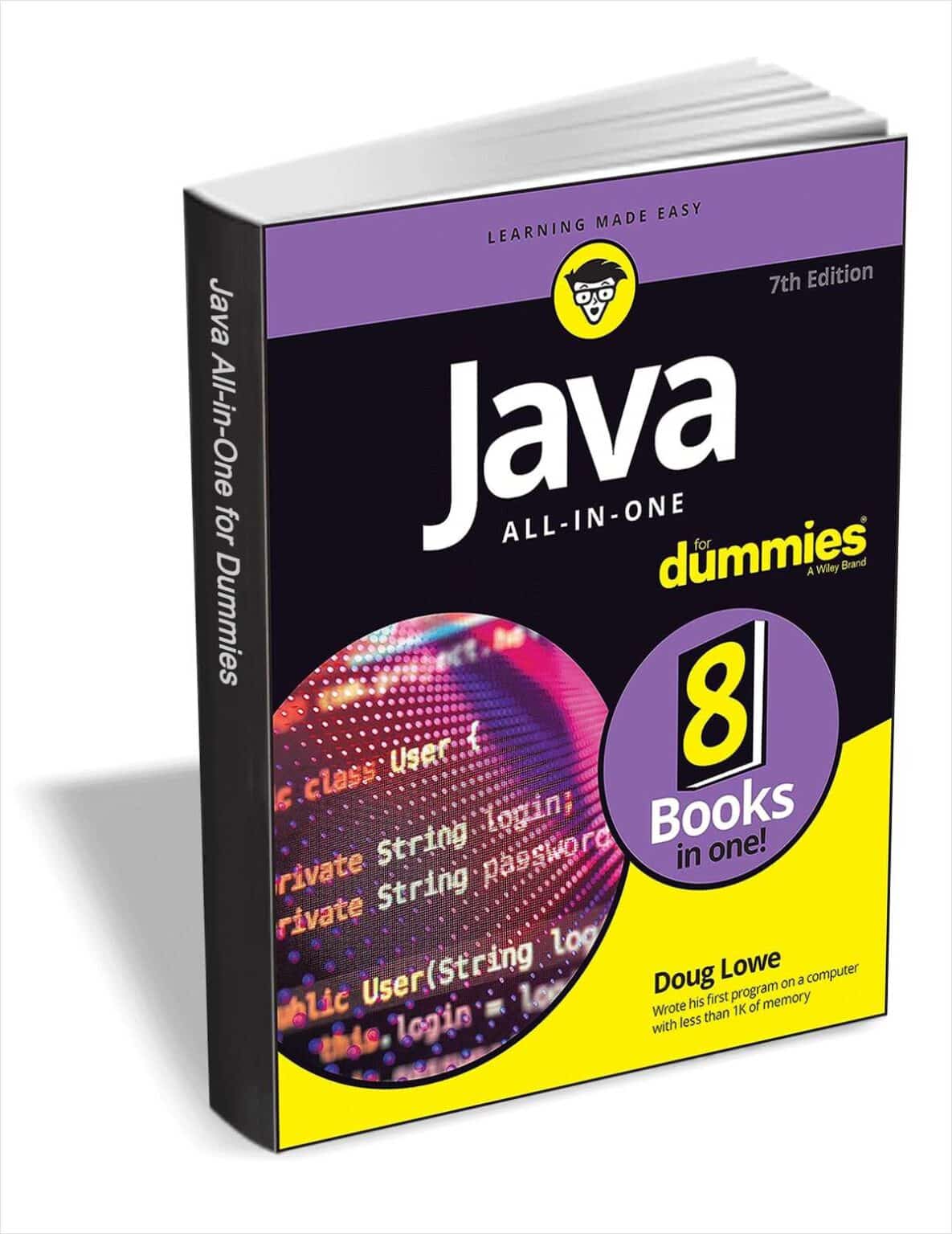 Get 'Java All-in-One For Dummies, 7th Edition' (worth $27) for FREE