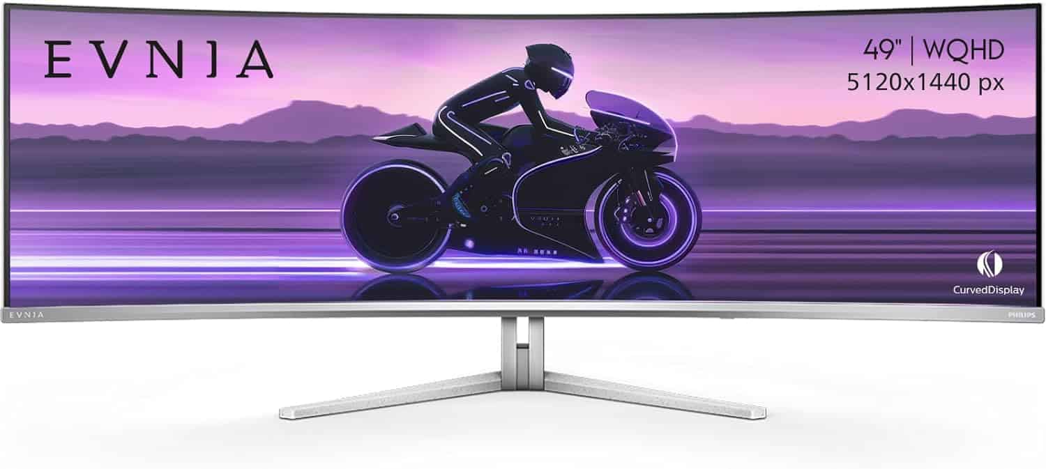 Philips launches Evnia 49M2C8900 49-inch QD OLED curved