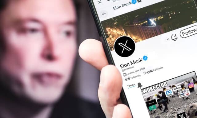 Elon Musk X profile