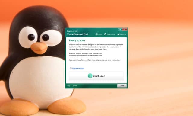 Kaspersky Virus Removal Tool for Linux