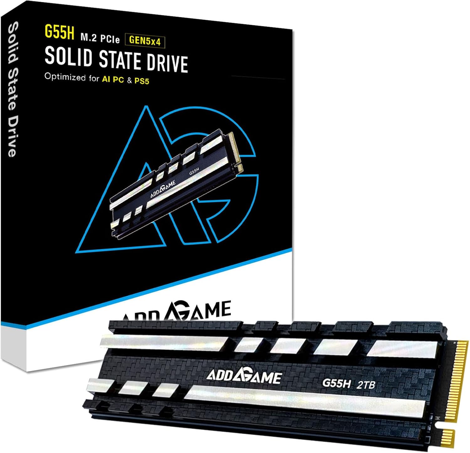 Addlink G55 and G55H NVMe SSDs deliver blazing PCIe Gen5 speeds