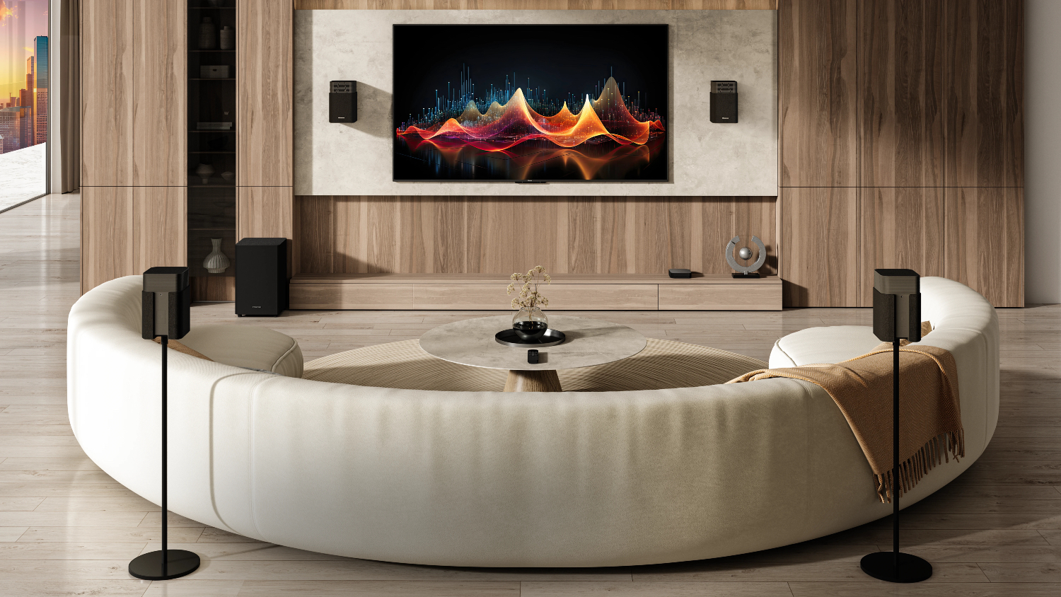 Hisense unveils HT Saturn wireless home theater system