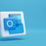 3D Microsoft Outlook icon