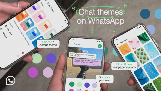 Chat themes on WhatsApp