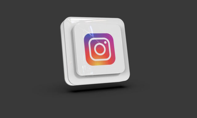 Instagram logo render