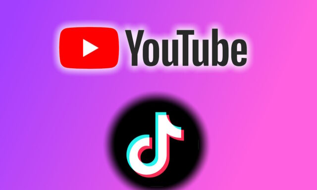 YouTube and TikTok logos