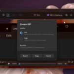 Animated GIFs in Snipping Tool