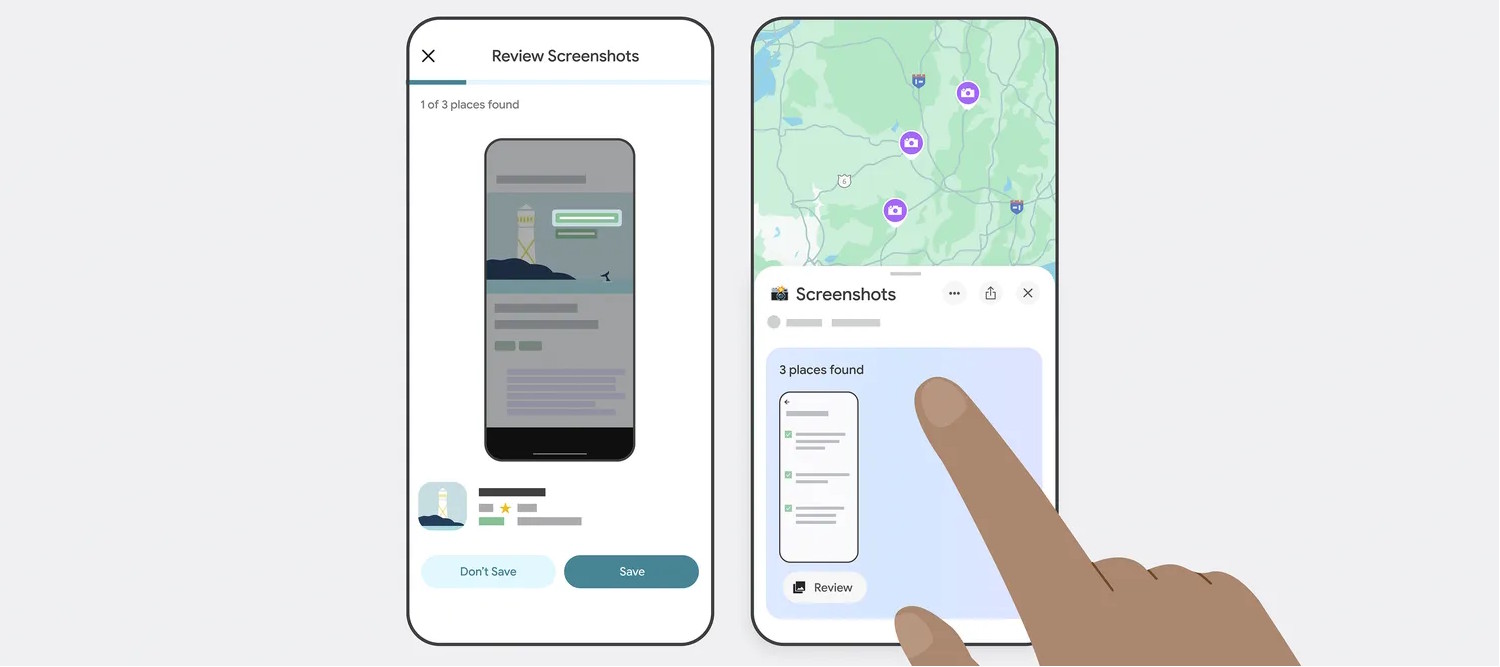 Google Maps ใช้ภาพหน้าจอของคุณช่วยวางแผนทริปได้แล้วด้วย Gemini AI