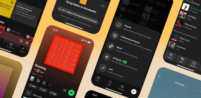 New controls and features in Spotify