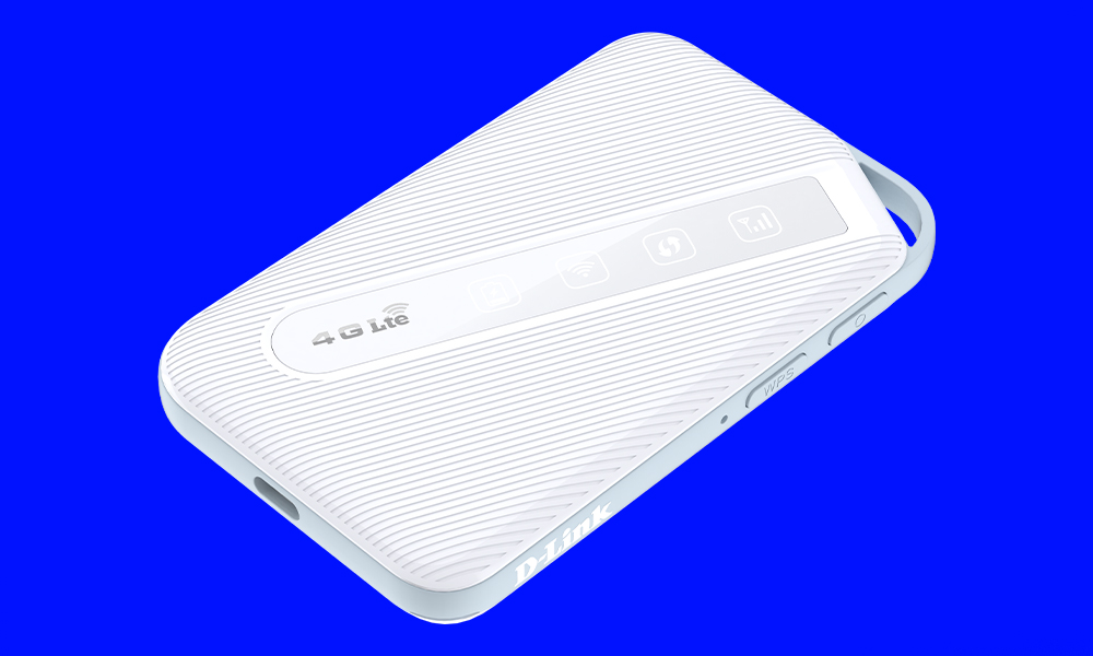 D-Link DWR-932W mobile hotspot blue