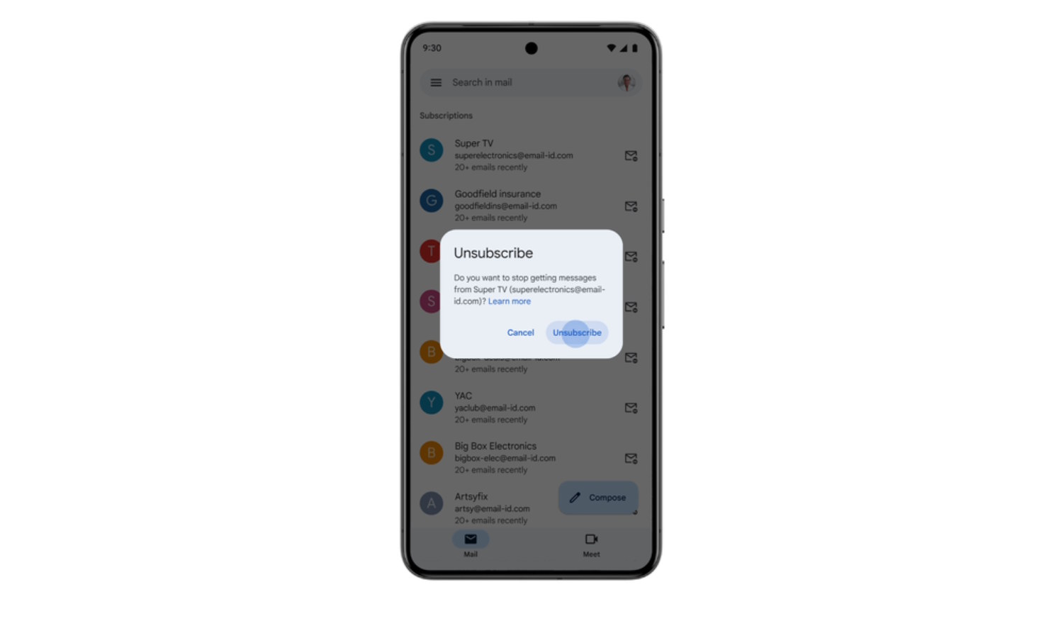 Gmail Manage Subscriptions