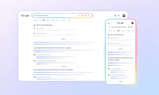 Google Web Guide