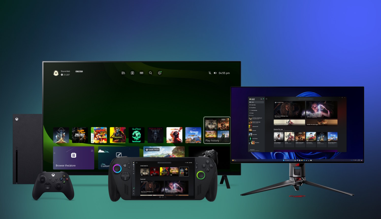 Microsoft game history