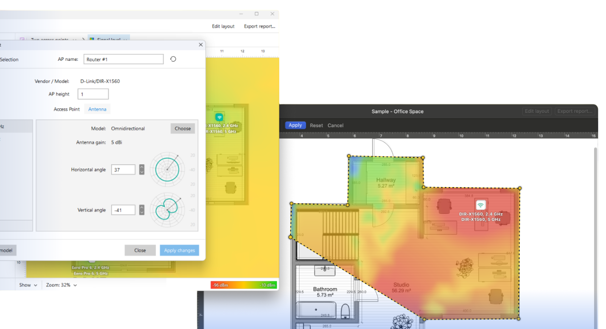 NetSpot 5 can identify patchy Wi-Fi