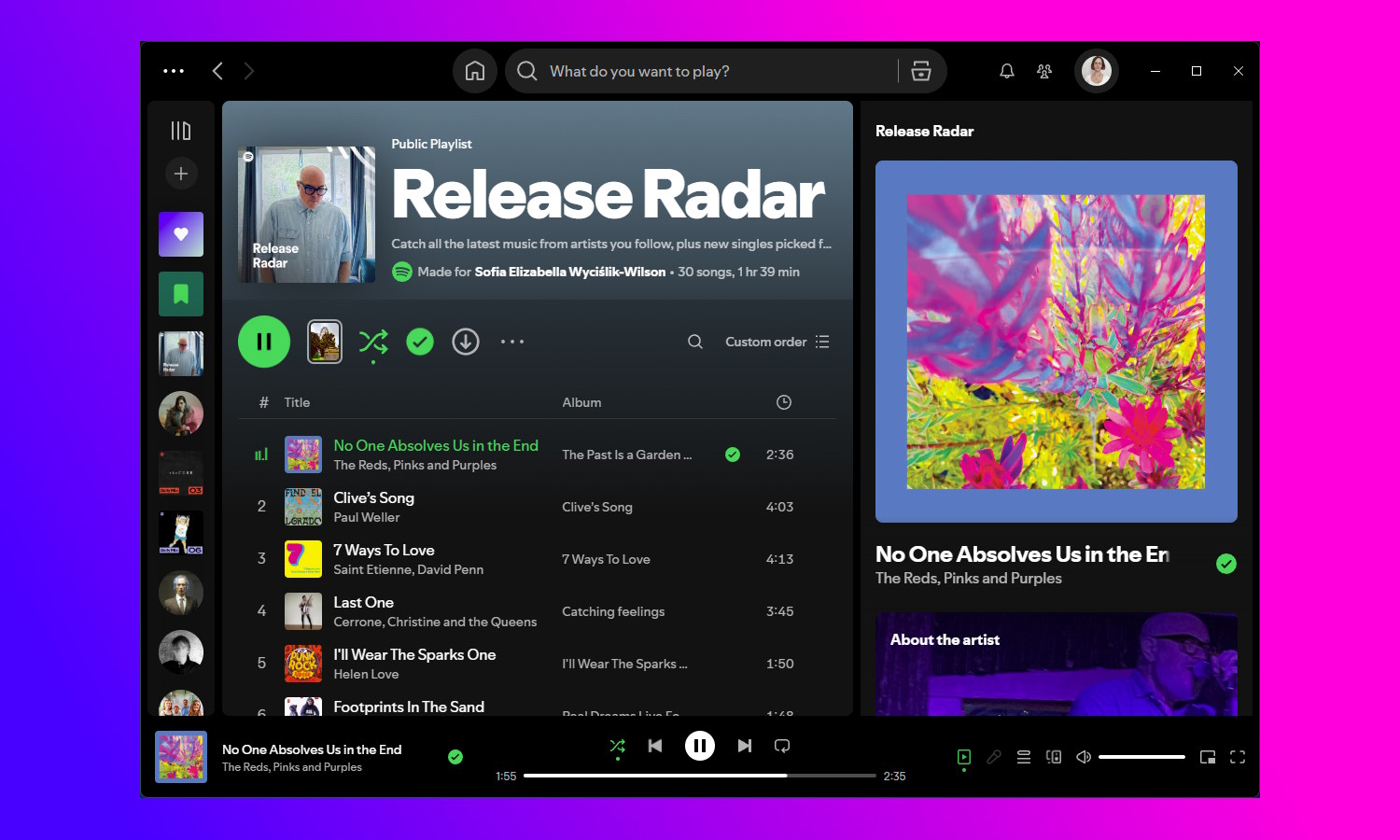 Spotify app