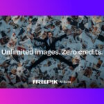 Freepik unlimited AI image generation