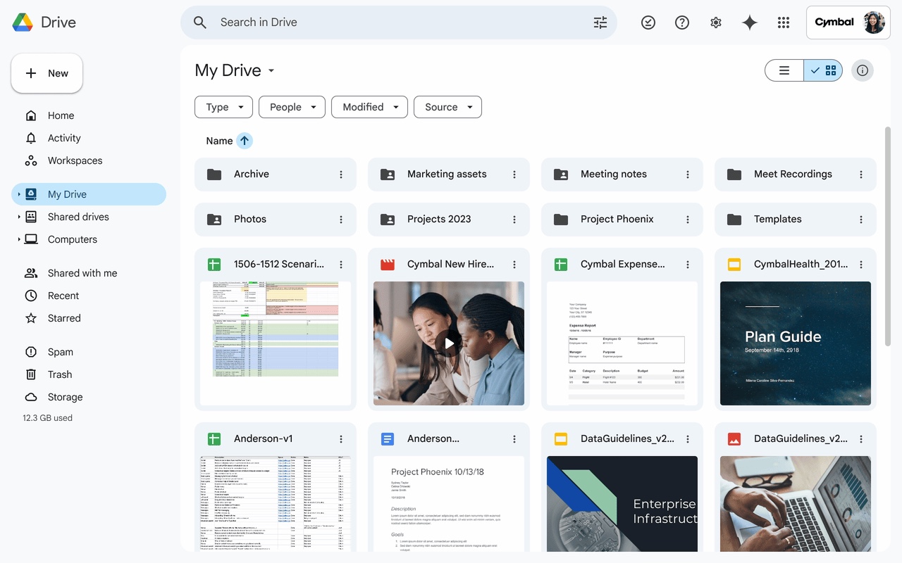 Googe Drive video editing