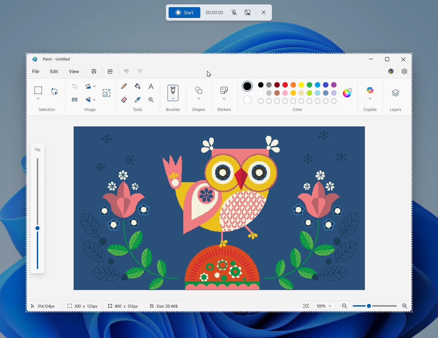 Snipping Tool window