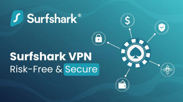 a blue background with a logo and text