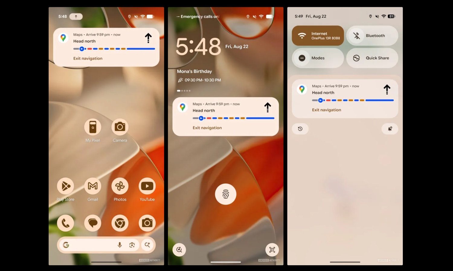 Android 16 Google Maps Live Updates