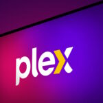 Plex logo on screen