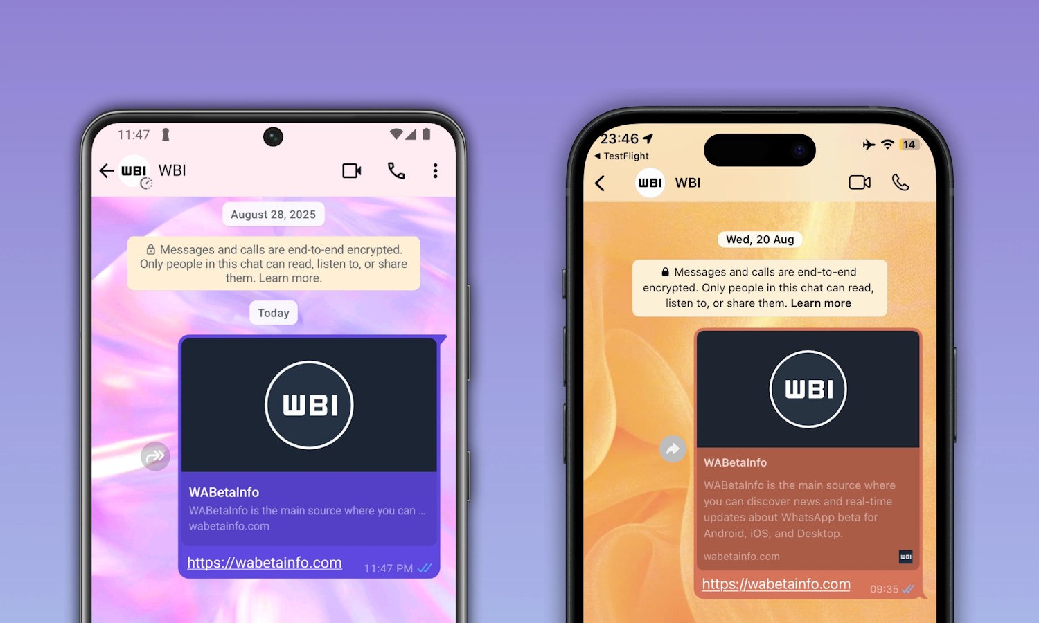 WhatsApp read receipts