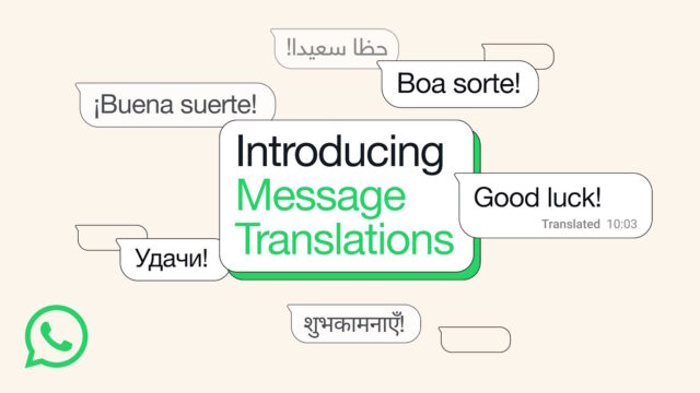 WhatsApp translation